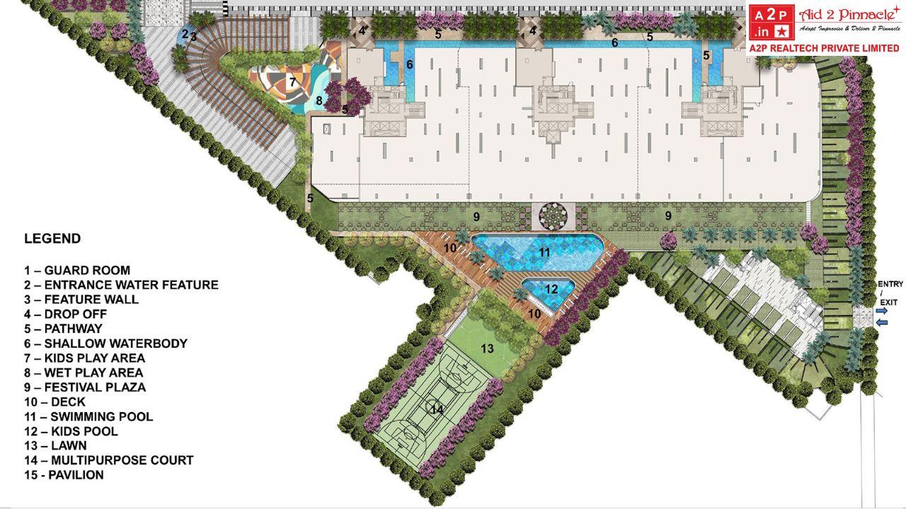  3 BHK at Satya Levante Residences Sector 104 Gurgaon Dwarka Expressway